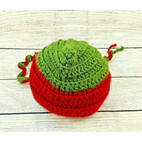 Baby Hat Toddler Knitted Winter Wool Cap Handmade Young Child Crochet Bonnet - Picture 10 of 12